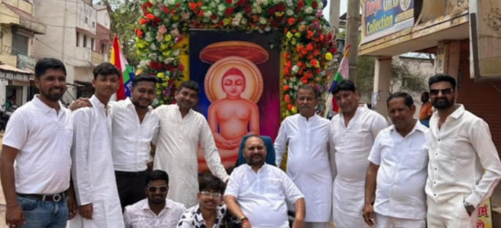 Durg News – Jain Shri Sangh Utai celebrates Mahavir Janmotsav with grand procession and Jeev Daya in Chhattisgarh