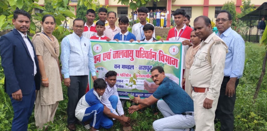Ek Ped Maa Ke Naam: जशपुर में वन महोत्सव के दौरान वृक्षारोपण अभियान को मिली नई रफ्तार